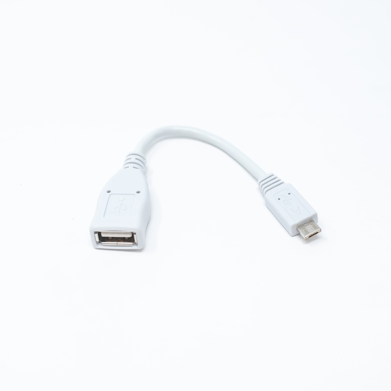 USB Micro A to USB A Cable for USB Flash Drive Connection to Signature Meter (3 In.)