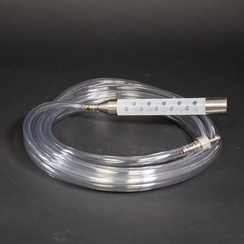 Vinyl Suction Line with Strainer Assembly (3/8 Inch I.D. x 25 Ft. Long)