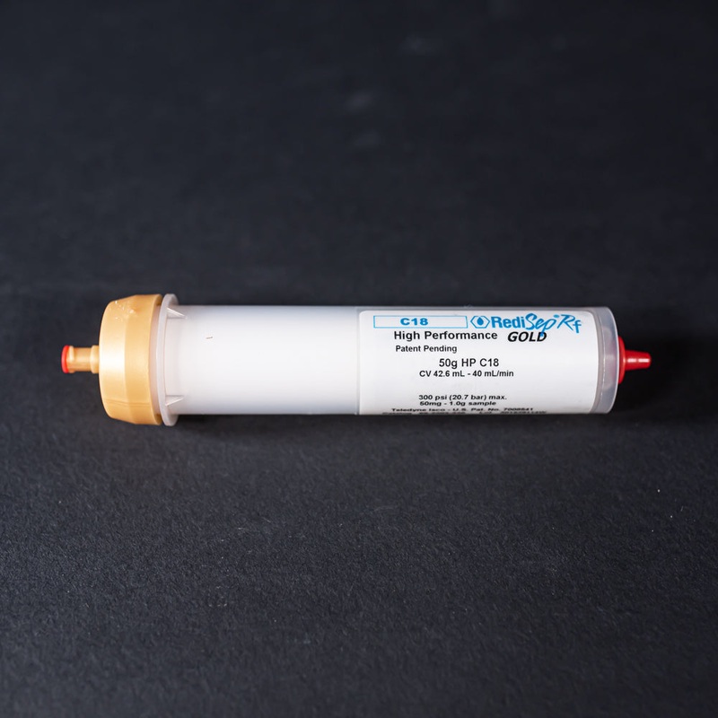 RediSep Gold C18 Reversed Phase Column (50 Gram) – Package of 1