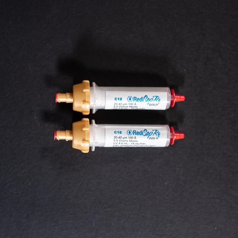 RediSep Gold C18 Reversed Phase Columns (5.5 Gram) – Package of 2