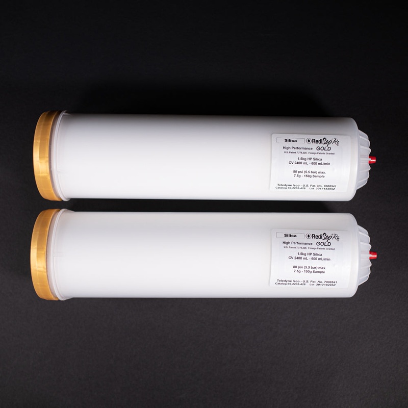 RediSep Gold Silica Gel Disposable Flash Columns (1.5 Kilogram) – Package of 2