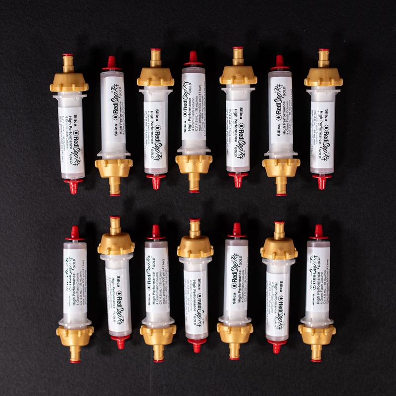 RediSep Gold Silica Gel Disposable Flash Columns (4 Gram) – Package of 14