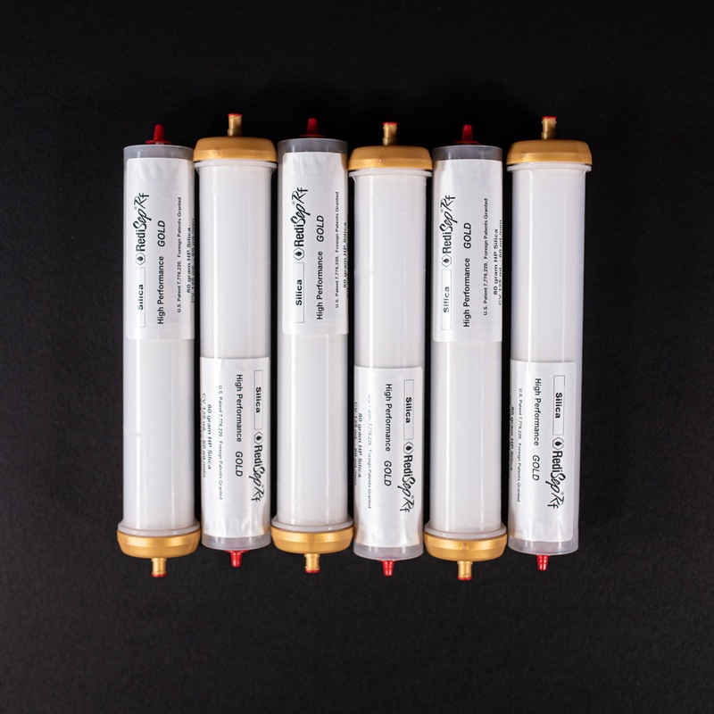 RediSep Gold Silica Gel Disposable Flash Columns (80 Gram) – Package of 6