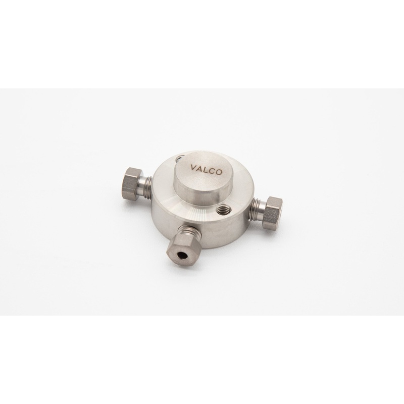 Tee Union with Fitting (1/8 Inch O.D. Tubing)