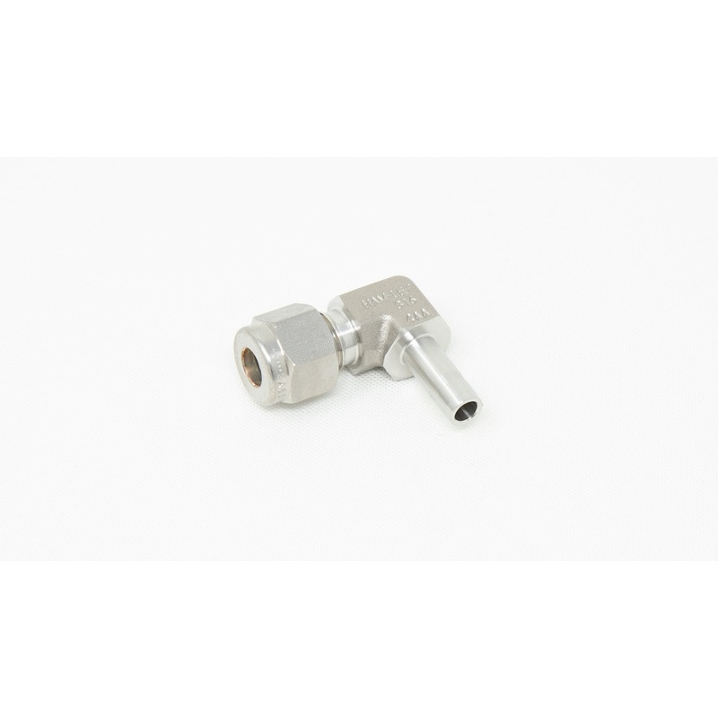 Stainless Steel Elbow Tube Fitting (1/4 Inch O.D. Tube Fitting x 1/4 Inch Tube Adapter)