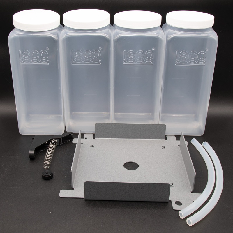 Bottle Configuration for BLZZRD Portable Refrigerated Sampler (4 Polypropylene 5 Liter)