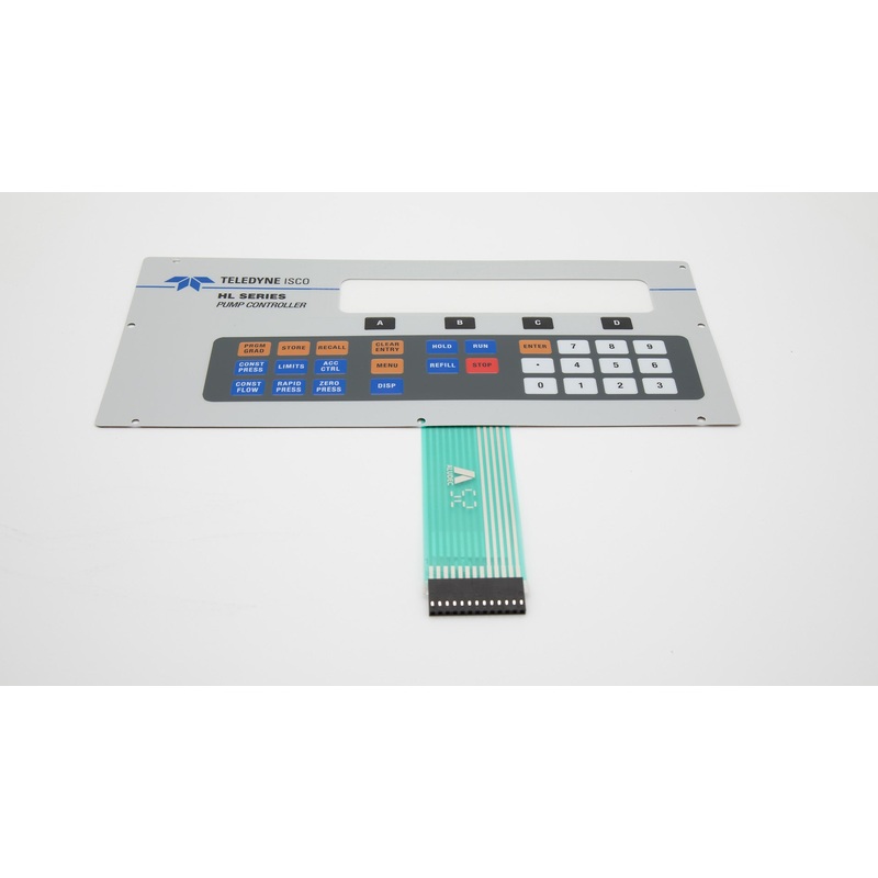Front Panel Controller Label for 4th Generation HAZLOC Pumps