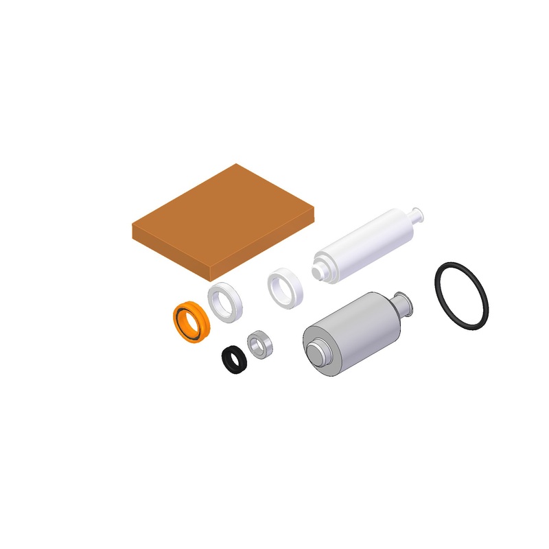 Organic with Fluoropolymer Energizer Seal Kit (40 mL Hastelloy)