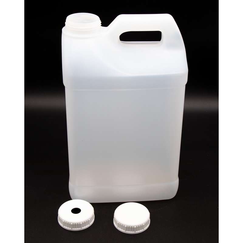 Polyethylene Bottle with Two Caps (Lightweight 2.5 Gallon Jug)
