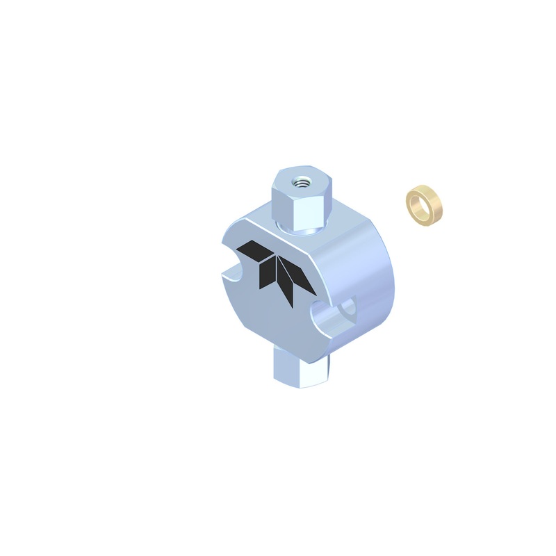 Head Kit for ReaXus with 0.250 Inch O.D. Piston – Stainless Steel; Standard Seal (SS); Inlet 1/8 Inch; Outlet 1/16 Inch