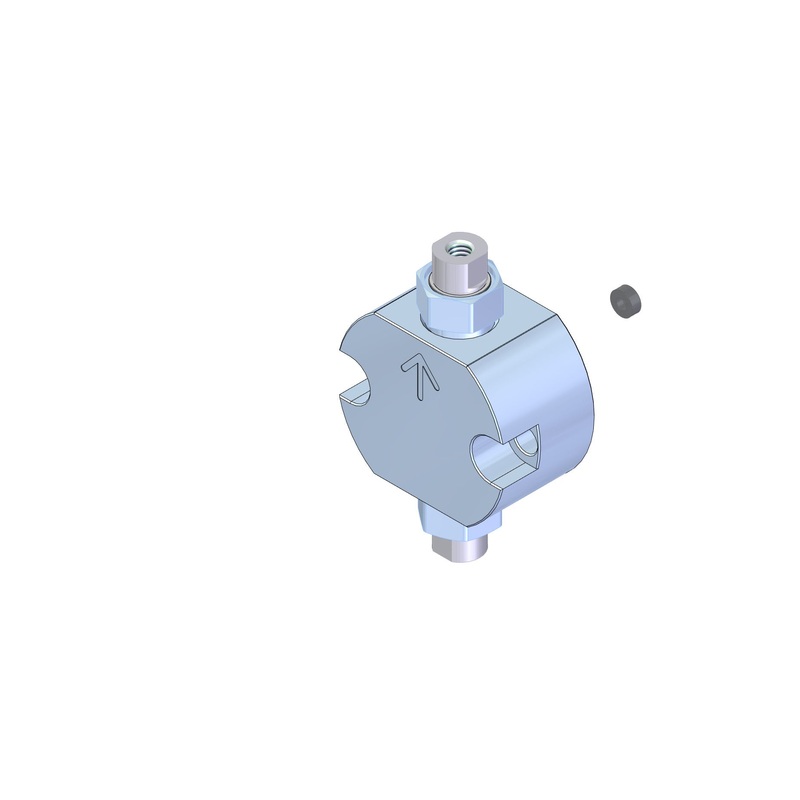 Head Kit For UHP 0.088 Inch O.D. Piston – Stainless Steel; Standard Seal (SS); Inlet 1/8 Inch O.D.; Outlet 1/16 Inch O.D.; Single Capsule