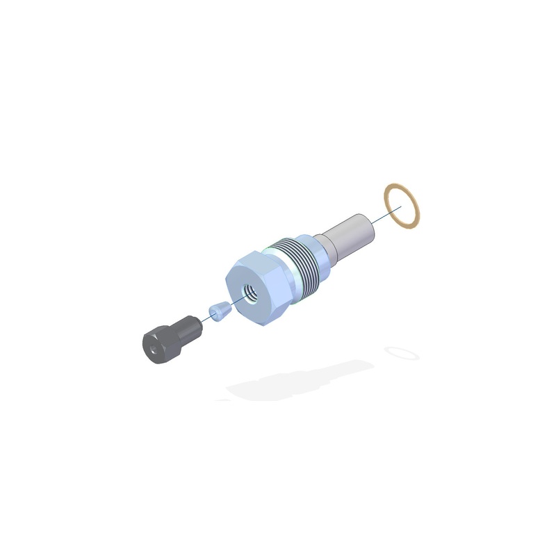 Replacement Fittings Adapter Kit for Stainless Steel PR Class 300 mL Pump