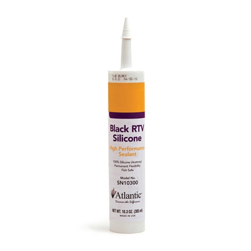 Atlantic Water Gardens – SN10300 – Black Silicone 10.3 OZ Tube