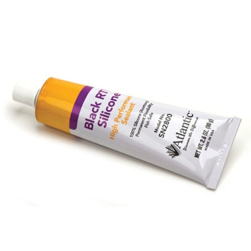 Atlantic Water Gardens – SN2800 – AWG Black Silicone 3.0 oz tube