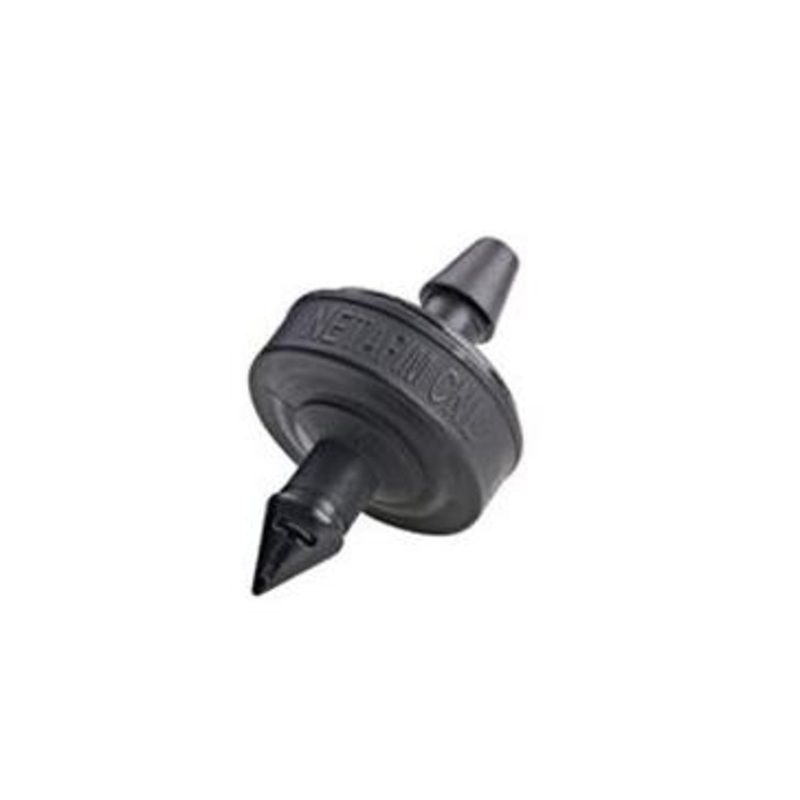 Netafim – SPCV10-25 – 1.0 GPH Self Piercing Emitter, Barb Inlet x 0.16 Barb Outlet