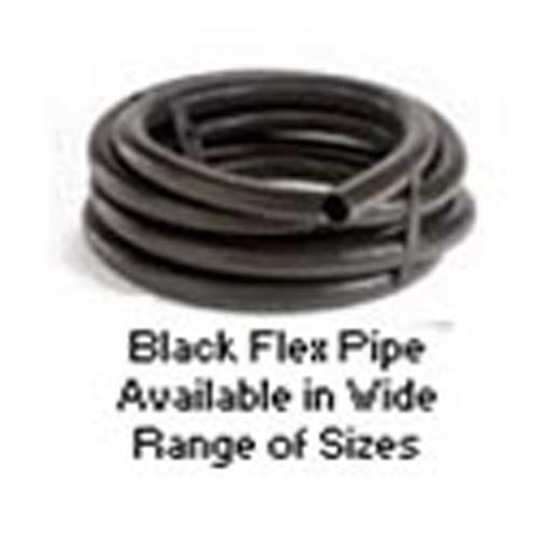 Atlantic Water Gardens – FH1550 – PVC Black Flex Pipe 1 1/2 x 50′