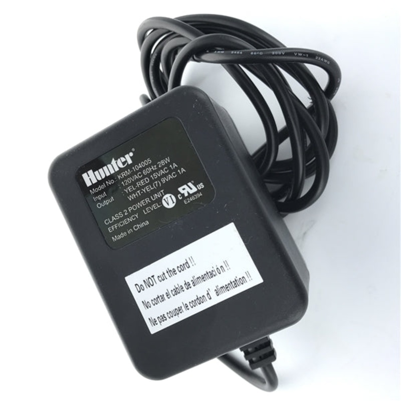 Hunter – 526500 – Indoor Transformer 24V / 1000Ma (Pro-C Indoor, XC)
