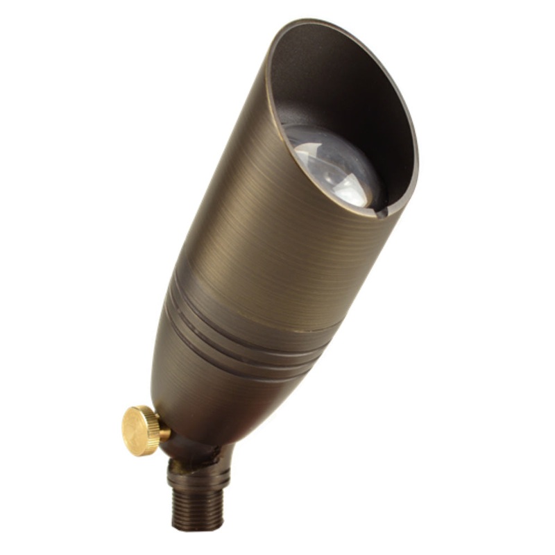 Unique – PULS-NL – Pulsar Up Light Brass Housing Weathered Brass No Lamp