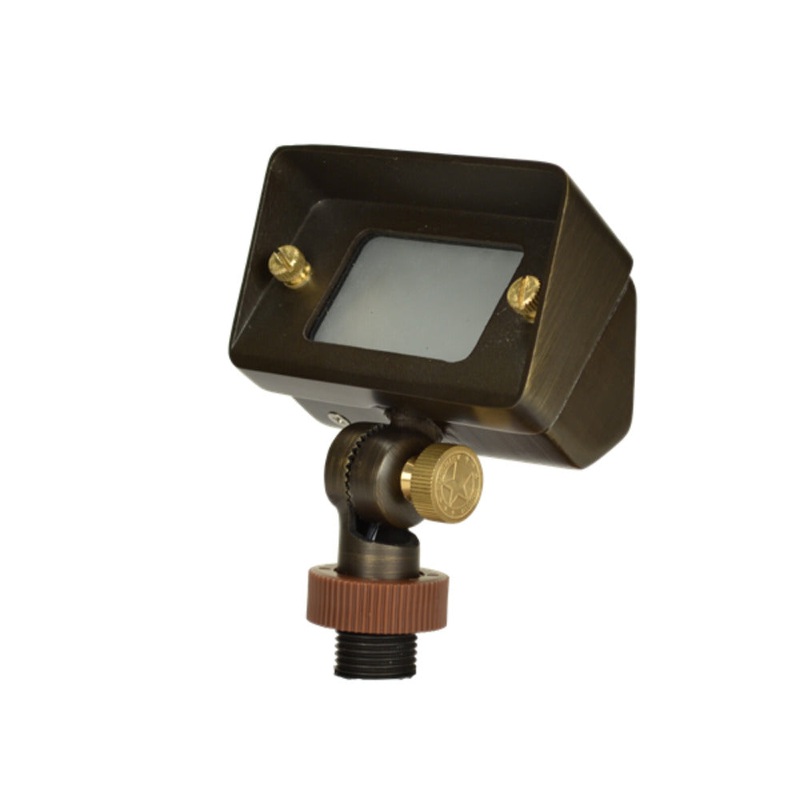 Unique – STEL-NL – Stellar Wall Wash Brass Housing Weathered Brass No Lamp