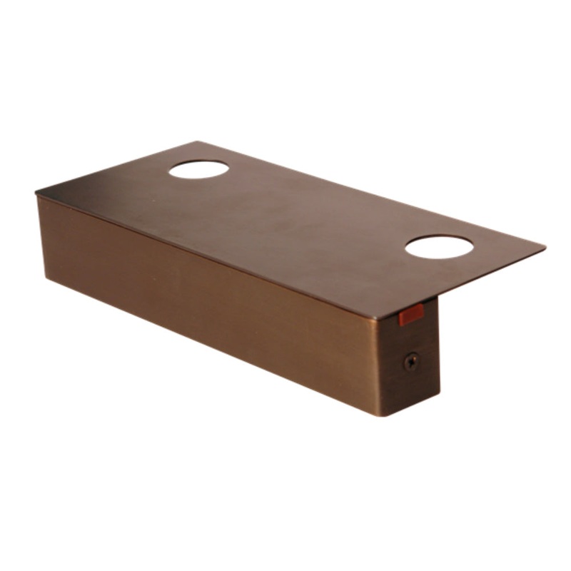 Unique – VAB8-NL – Vanguard8 Niche Light Brass Housing Weathered Brass No Lamp