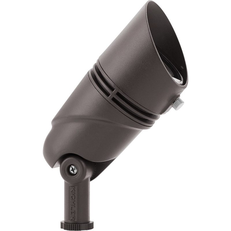 Kichler – 16020AZT30 – Up Light VLO Aluminum Housing Textured Architectural Bronze 3000K 60 Deg. LED