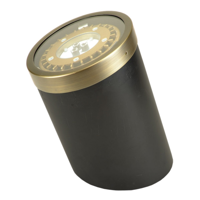 Unique – CARD-NL – Cardinal Well Light Composite Housing Weathered Brass No Lamp 25 ft Lead