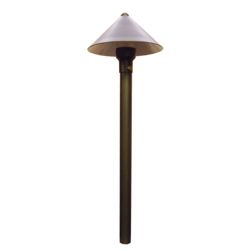 Unique – CHAN-12-L2 – Chancellor Path Light Brass Housing Weathered Brass Finish 2W 3000K LED