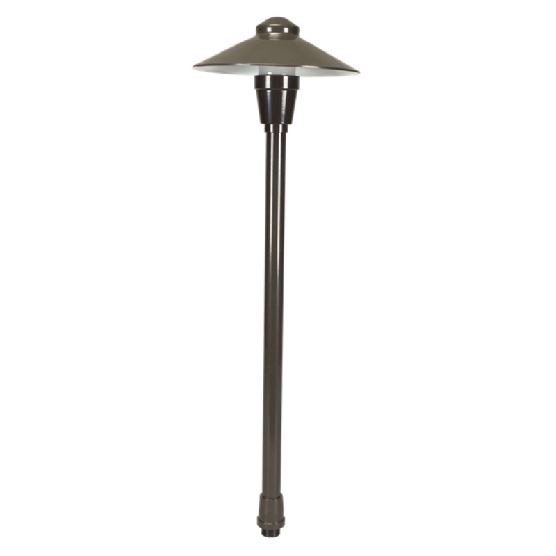 Unique – NU18-NL-BZ – Neutron Path Light 18 Riser Aluminum Bronze Finish No Lamp
