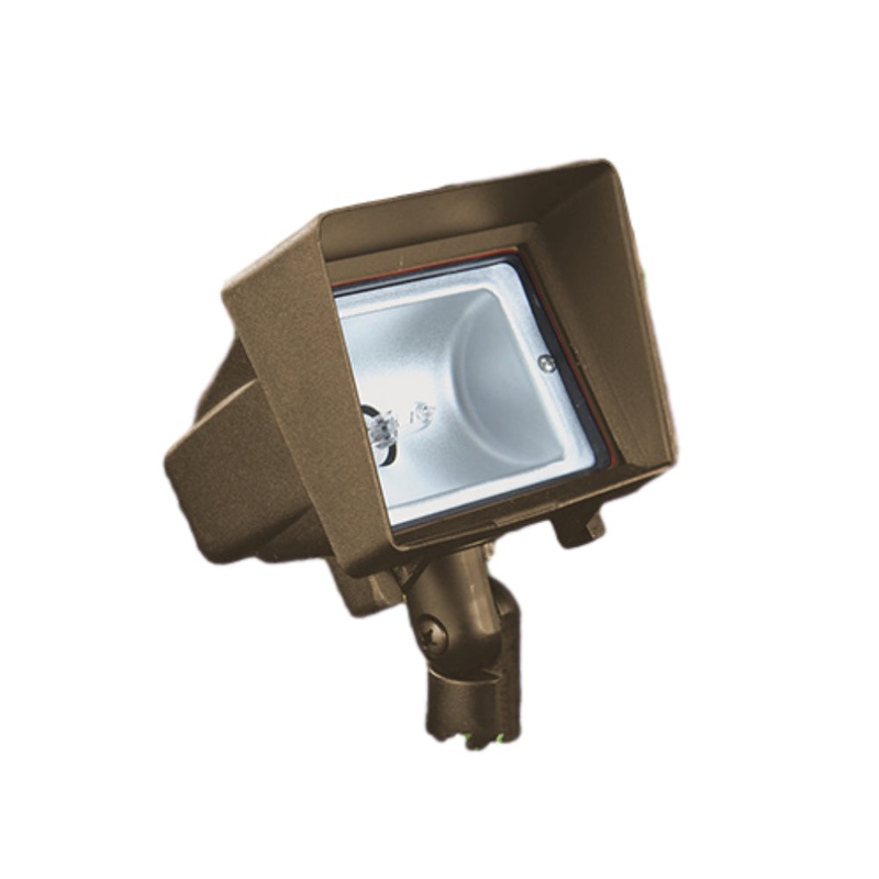 Vista –  Flood Light Aluminum Housing Architectural Bronze
