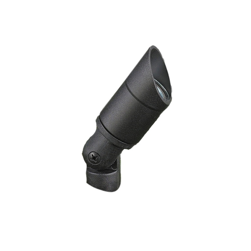 Vista – GR-2207-B-NL – Up Light Aluminum Housing Black (No Lamp)