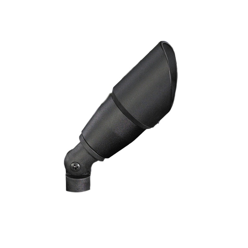 Vista – GR-2216-B-NL – Up Light Aluminum Housing Black (No Lamp)