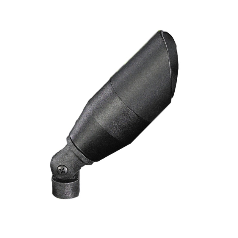 Vista – GR-2250-B-NL – Up Light Aluminum Housing Black (No Lamp)