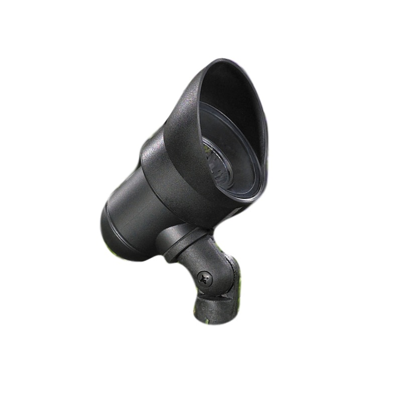 Vista – GR-3116-B-NL – Up Light Aluminum Housing Black (No Lamp)