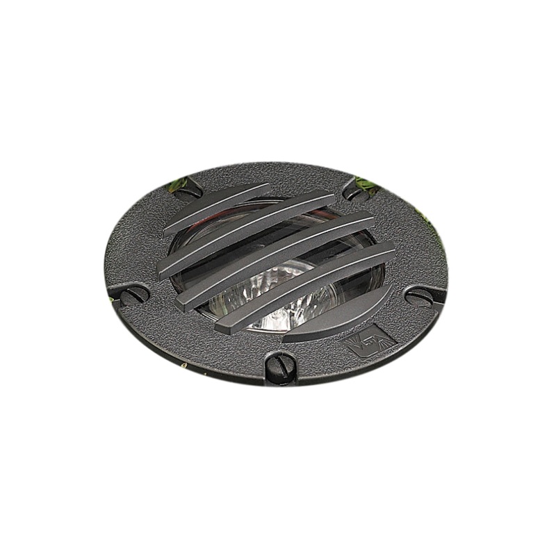 Vista – GW-5260-B-NL – Well Light Aluminum Housing Black (No Lamp)
