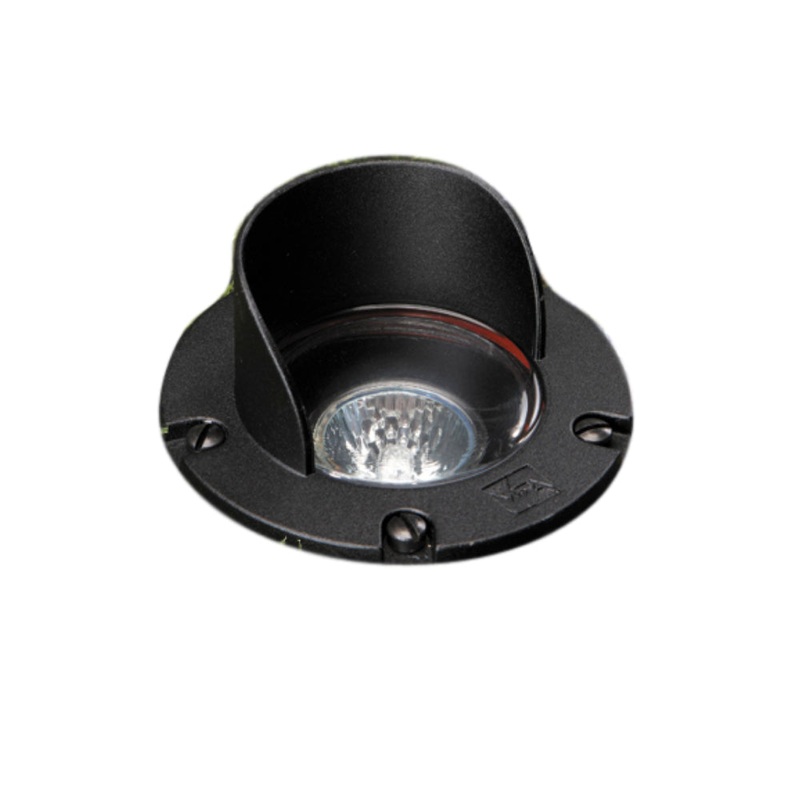 Vista – GW-5261-B-NL – Well Light Aluminum Housing Black (No Lamp)