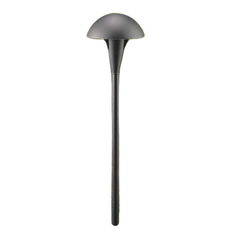 Vista – PR-4206-B-NL – Path Light Aluminum Black Finish (No Lamp)