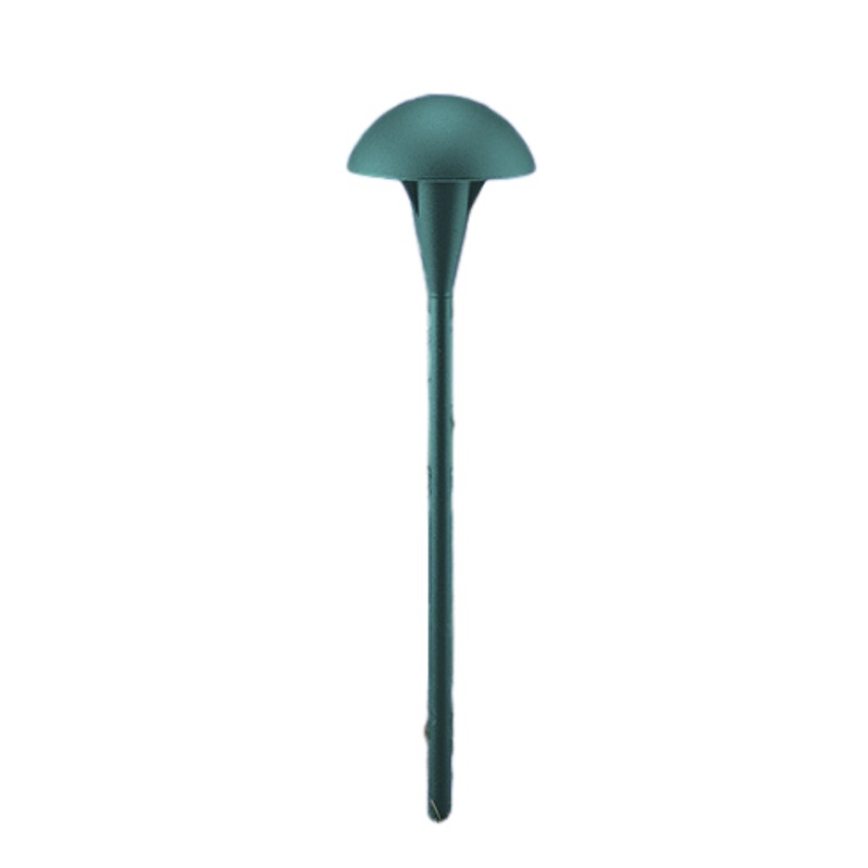 Vista – PR-4206-G-NL – Path Light Aluminum Verde Finish (No Lamp)