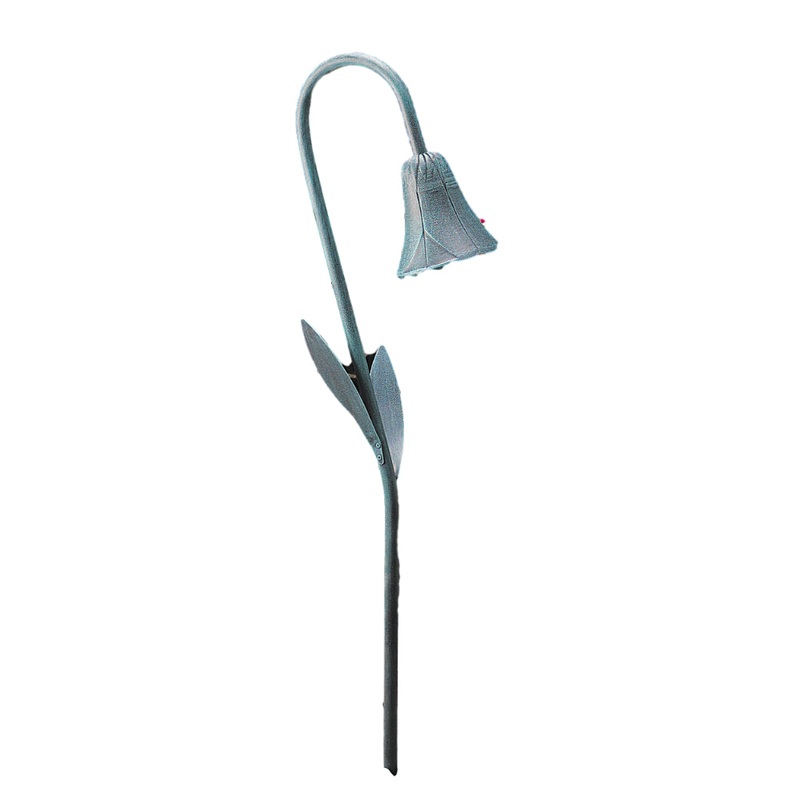 Vista – PR-4208-G-NL – Tulip Path Light Verde Finish (No Lamp)