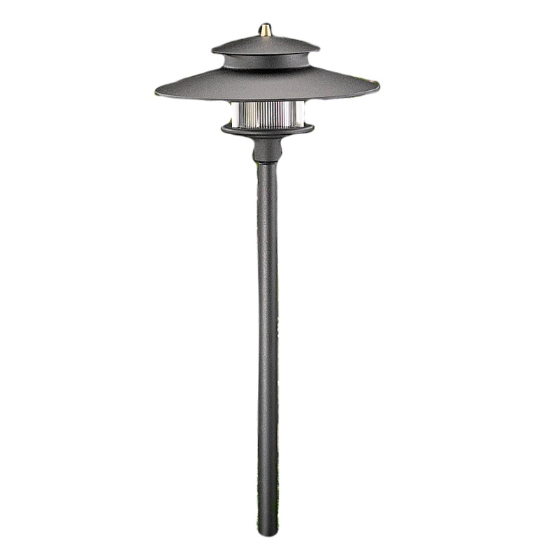 Vista – PR-9207-B-NL – Path Light Aluminum Black Finish (No Lamp)