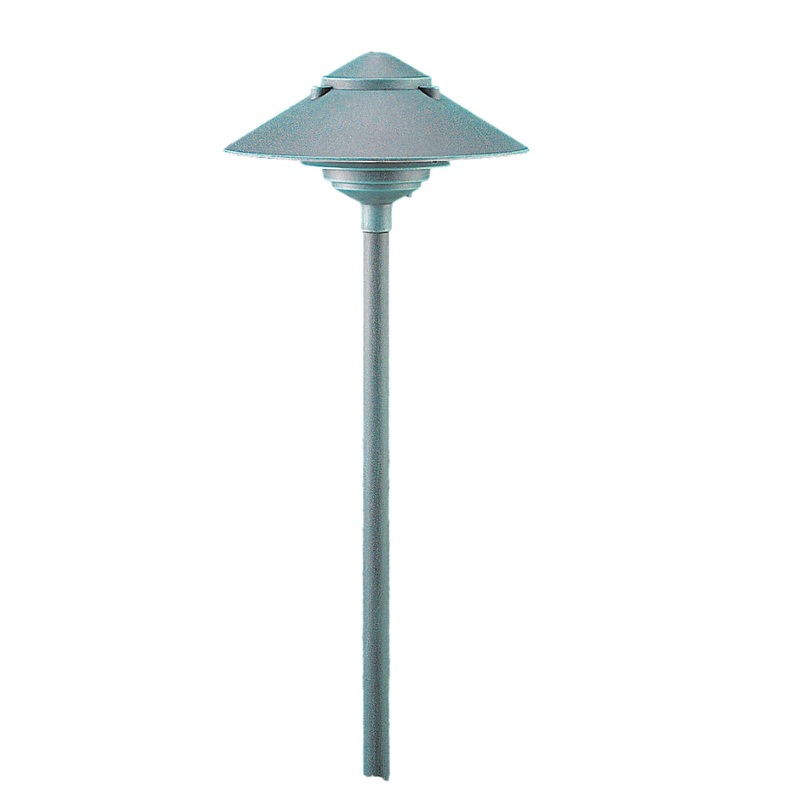 Vista – PR-9217-Z-NL – Path Light Aluminum Architectural Bronze (No Lamp)