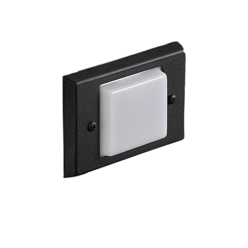 Vista – SL-4241-P-NL – Step Light Aluminum Housing Pewter (No Lamp)