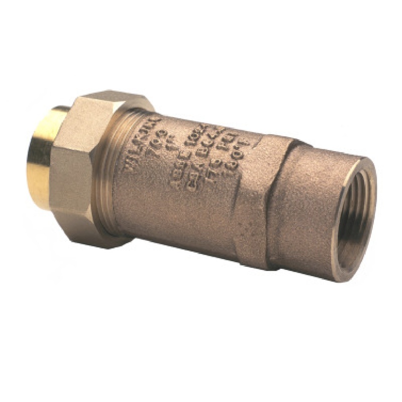 Wilkins – 34UFX34F-700 – Dual Check Backflow Preventer, 3/4 Female Union x 3/4 Female