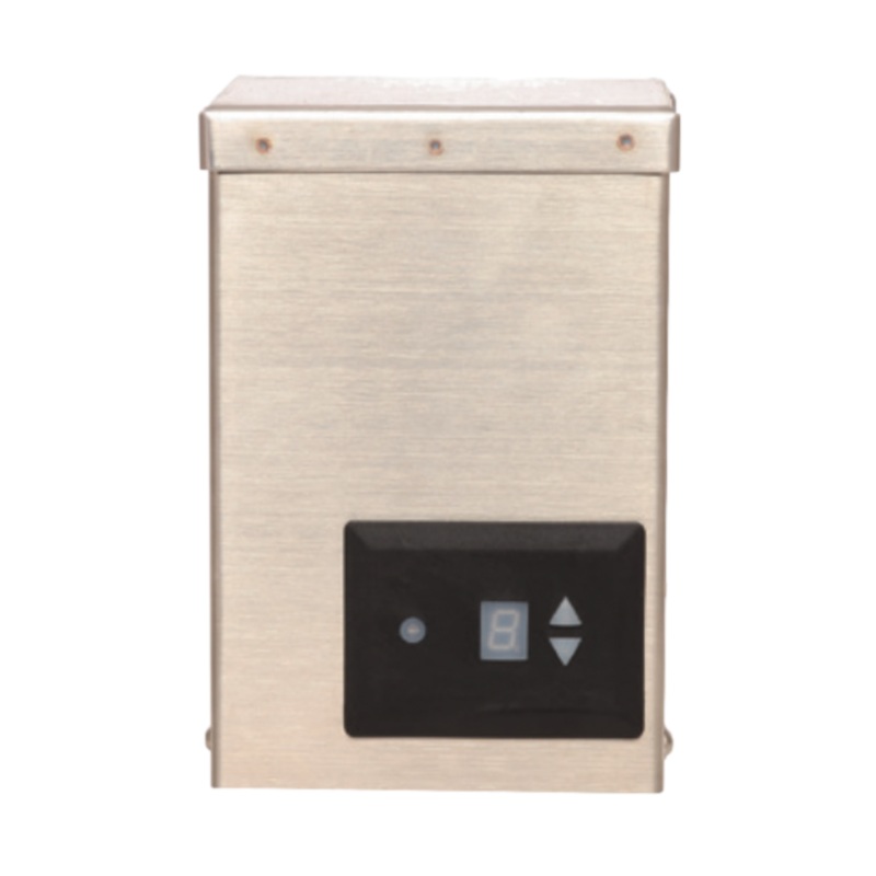 HALCO – TR12SS-INT-200 – Transformer 200W Stainless Steel w/ Integrated Timer & Photocell
