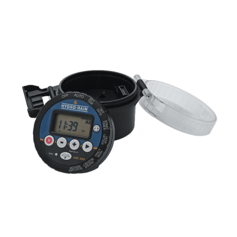 HydroRain – HRC-990-04-MS – HRC 990 Controller 4 Station Battery Powered