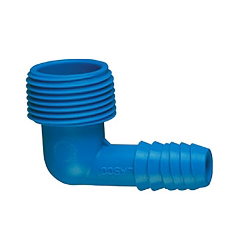 Lasco – Blue Twister 90 Degree Elbow MIPT x Double Helix
