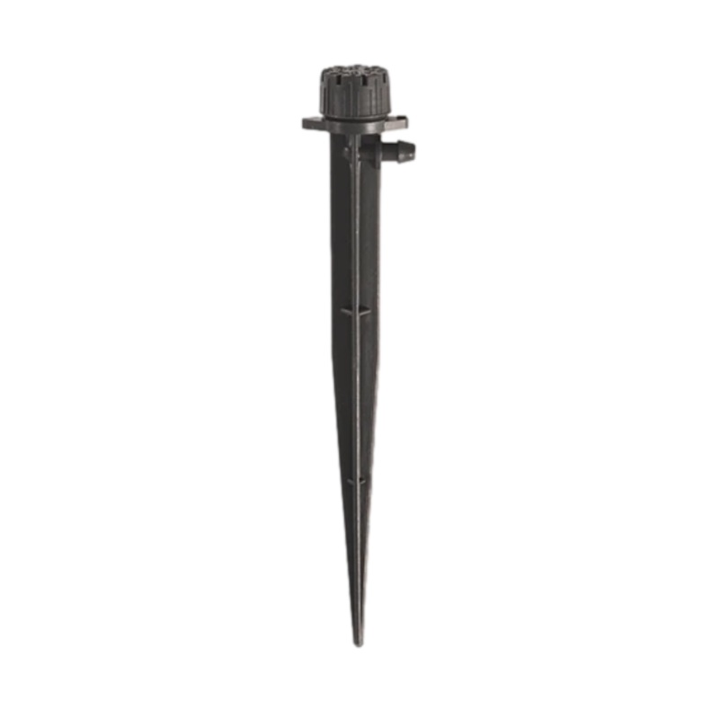 NDS Dial-A-Flo Adjustable Eight Stream Emitter 0-10GPM 360 Degree w/6 in. Stake
