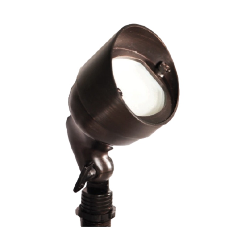 Pro-Trade – PT-FL2-BS-LED – FL2 Flood Lighting Brass Housing Antique Finish w/ 2.5W 2700K T3 LED