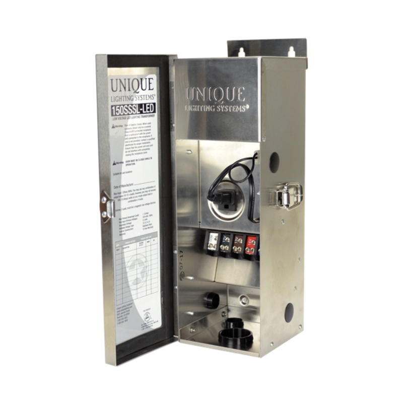 Unique – 150SSSL-LED – Transformer 150W Stainless Steel w/o Timer