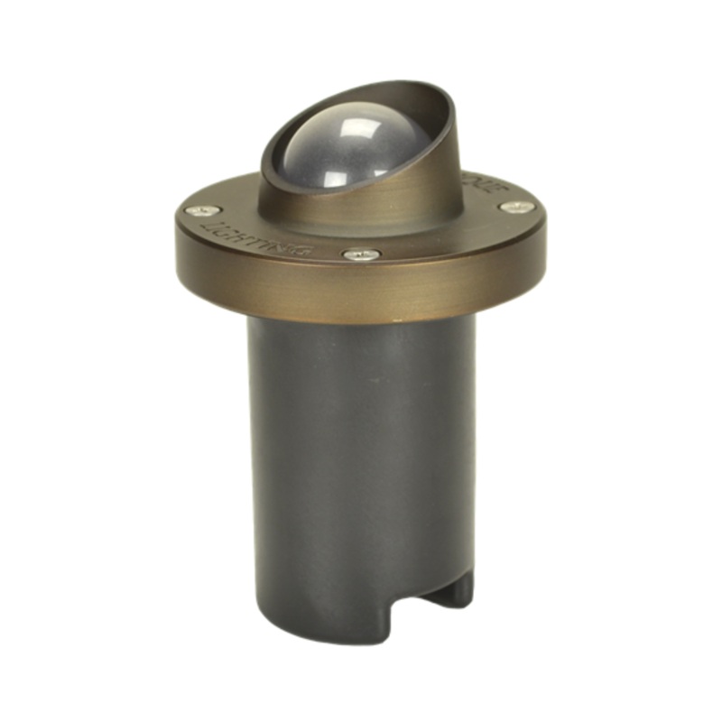 Unique – Nova Shroud In-Ground Light Brass Housing Weathered Brass 25 ft Lead