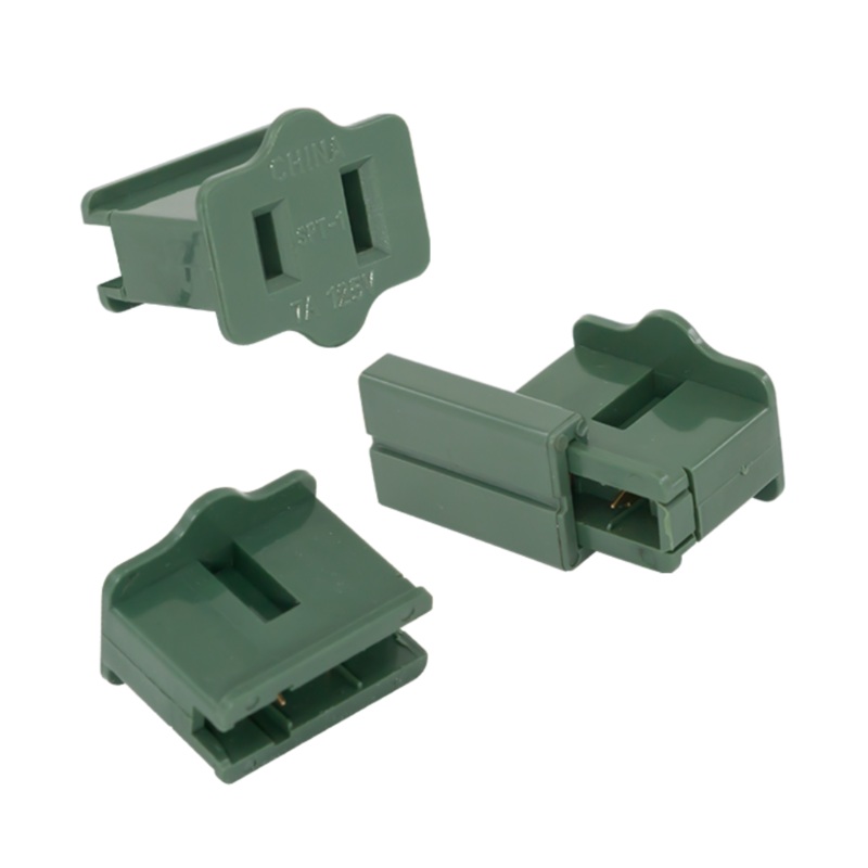 American Lighting – F-INLINE-GR-SPT2-B – Slide-on In-line Female Socket SPT-2 Green